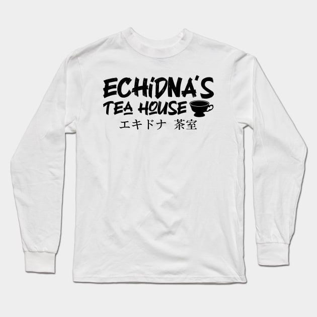 Echidna's Tea House Long Sleeve T-Shirt by Bitpix3l